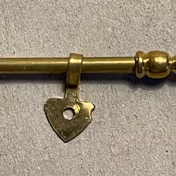 Gardinstång, 11 cm