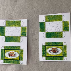 Klippark askar, grön, 2st