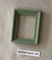 Träram, grön