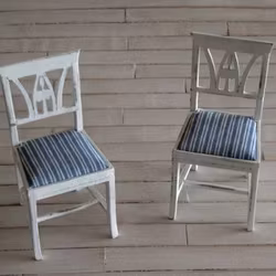 Liljestolen, byggsats, 2 stolar