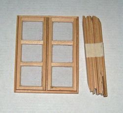Fönster omålat 82x102mm