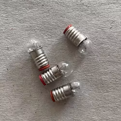 Reservlampor, rund, 12 V, 4 st