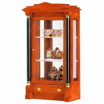 Biedermeier vitrinskåp, byggsats (40105)