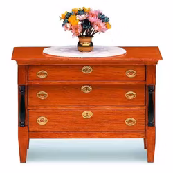 Biedermeier byrå, byggsats (40097)