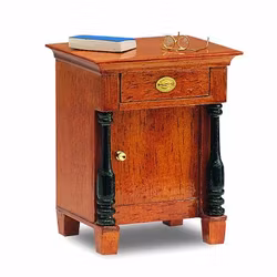 Biedermeier  sängbord, byggsats (40101)
