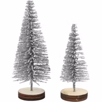 Bordsgran, 5 st, silver