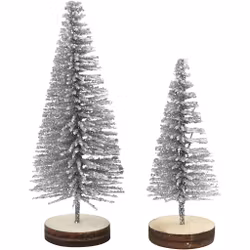 Bordsgran, 5 st, silver