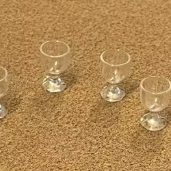 glas i plast, 4 st