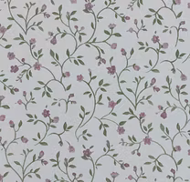 Tapet, cerise blommor