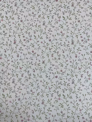 Tapet, cerise blommor