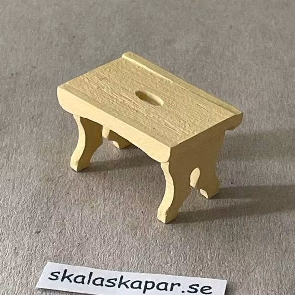 Liten pall gul
