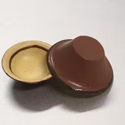 Skålar, 2 st, brunrand