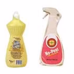 Rengöringsflaskor, 2 st