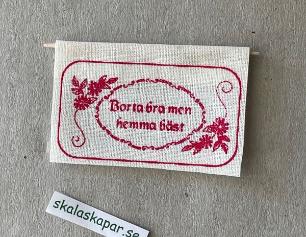 Bonad, Borta bra, röd