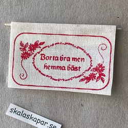 Bonad, Borta bra, röd