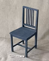 Stol, blåmålad