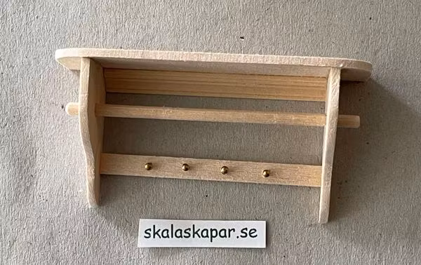 Paradhanddukshylla, rött tryck