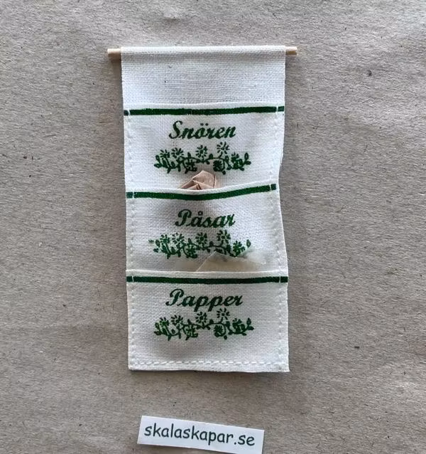 Påsförvaring gröna blommor
