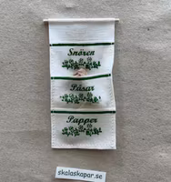 Påsförvaring gröna blommor
