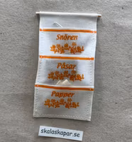 Påsförvaring gula blommor