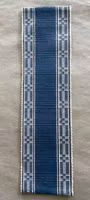 Rep carpet blue, approx. 265 mm long