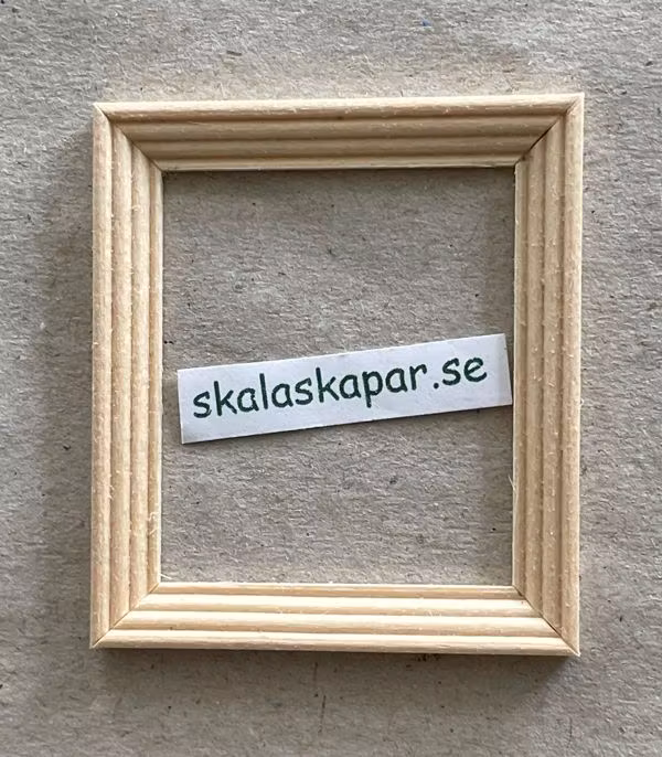 Träram, omålad (nr1)