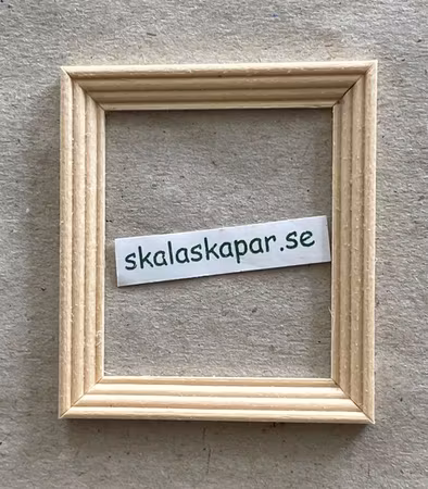 Träram, omålad (nr1)