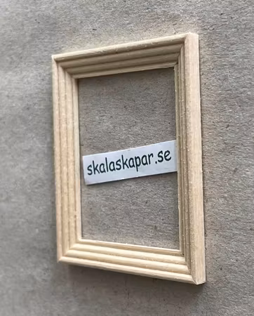 Träram, omålad (nr1)