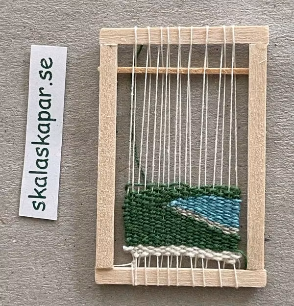 Påbörjad bildväv, nr 1