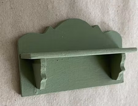 Hylla, grönmålad