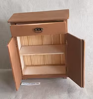 Sideboard, yellow-brown