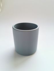 Silikon kopp grå