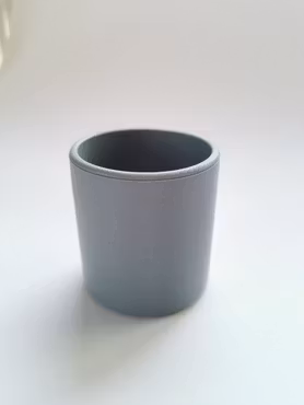 Silikon kopp grå