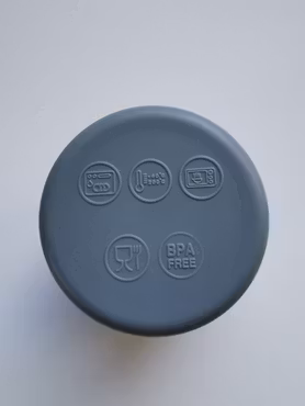 Silikon kopp grå