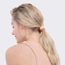 20 pk hårstrikk i resirkulert nylon, Blush / Kitsch