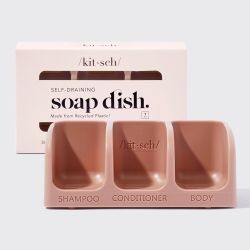 Self-Draining Soap Dish - Terracotta / Kitsch