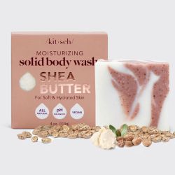 Shea Butter Solid Body Wash Bar / Kitsch