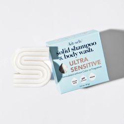 Ultra Sensitive Shampoo & Body Wash Bar Fragrance-Free / Kitsch