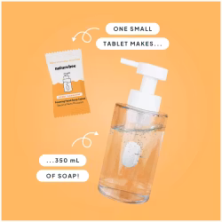Skum håndsåpe refill kit - Honey clementine / Nature Bee