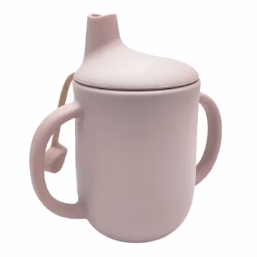 Tutekopp i silikon rosa