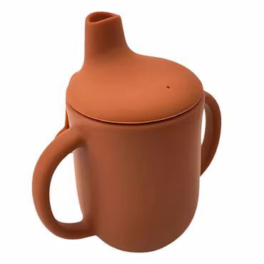 Tutekopp i silikon oransje