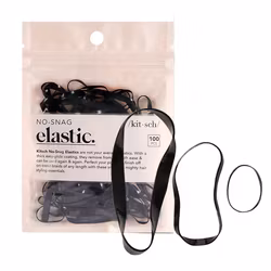 Små elastiske hårstrikk klar - 100stk / Kitsch
