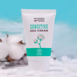 Wooden Spoon 100% Natural Deo Cream – Sensitive – 40 ml