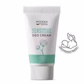 Wooden Spoon 100% Natural Deo Cream – Sensitive – 40 ml