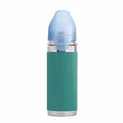 Pura kiki ISOLERT sugerørflaske 260ml - Mint
