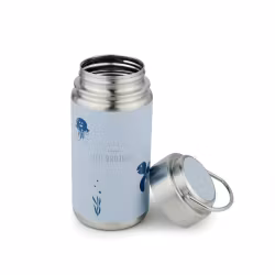 Rustfritt stål vannflaske blå (0,5L) - Eco Brotbox