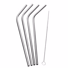 Sugerør bøyd rustfritt stål - Pulito