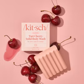Cleansing Tart Cherry Solid Body Wash/ Kitsch
