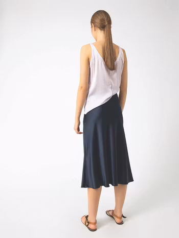 Hana Skirt Navy Ahlvar Gallery