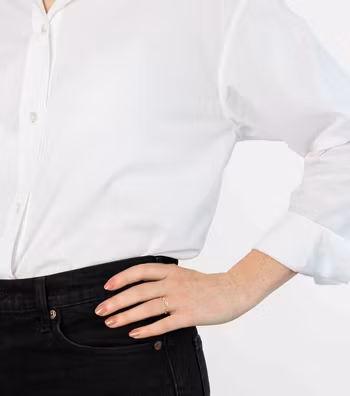 Treasure Shimmer Ring Silver White Syster P